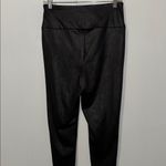 Crown & Ivy Faux Leather Leggings Black Pull On Pants Women’s Small S Photo 6