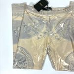Versace La Coupe des Dieux High Waisted Leggings Metallic 42 IT 6 US NWT Photo 9