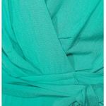 Gianni Bini GB GB Tab Sleeve Wrap Dress, Teal, size Medium, NWT Photo 2