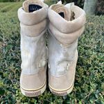 Sperry  TOPSIDER Women’s Gold Tan Camo Hi-top Ankle Boot Sneaker Size 6 Photo 3
