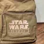 Star Wars  EPISODE 1 THE PHANTOM MENACE Collectors Khaki Canvas Backpack Photo 1