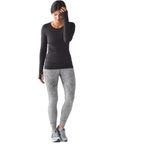 Lululemon Rush Hour Tight
Running Luon Spray Jacquard White Black Photo 3