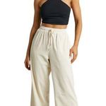 LIONESS Nikita Cream Cord Straight Leg Pants Photo 0