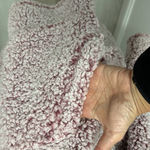 Charlie Paige  Pink Sherpa Quarter Zip Pullover Photo 5