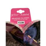 Betsey Johnson  Reading Glasses Set 2 Pair +3.00 Black & Tortoise w/ Case NEW Photo 6
