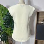 J.Crew • crepe cap sleeve blouse B1173 size 2 ivory cream Photo 1