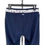 Marika Navy Blocked Tempo Leggings Workout size XL Star Print Photo 5