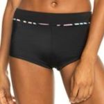 Roxy Active Shorty 2 Women's Black Bikini Bottom Short Size Medium SKU#C24176 Photo 0