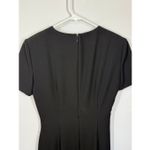 David Warren New York Women black gold dress size 4 Photo 4