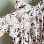 MINKPINK NWT • Wild Leopard Ruffle Midi Dress in Pink, Size Small Photo 15