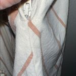 Modcloth Sweet Surprise Faux Wrap Cream and Tan Striped Mini Dress Size 12 Photo 13