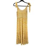 Bailey blue  Women's Maxi Tiered Dress‎ Size Large Spring Summer Vacation Tie Photo 5