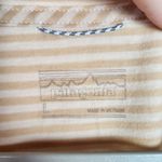 Patagonia Womens Henley Mainstay Shirt Long Sleeve Striped Size L Large Photo 2