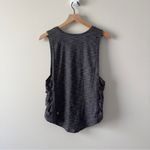 Lululemon  Var-City Muscle Tank in Heathered Black size 2 lightweight top crew Photo 3