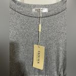 Ekouaer Grey Soft Babydoll Long Sleeved Top Photo 1
