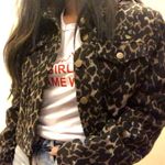 Forever 21 Animal Print Jacket with Buttons Photo 0