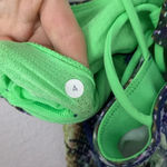 Lululemon  4 Dancing Warrior Tank in Floral Sport White Multi/Pistachio Photo 8