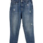 Refuge Jeans Blue Denim Distressed Boyfriend Jeans Size Women's 2 Photo 1