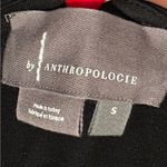 Anthropologie NEW SINGAPORE BLACK VEGAN FAUX LEATHER TOP S Photo 6