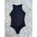 SKIMS Fits Everybody High Neck Bodysuit Onyx Size Small Photo 4