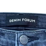 Aritzia Denim Forum Womens 26" Black Lola High Rise Skinny Raw Hem Jeans Photo 7