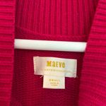 Anthropologie Maeve crystal hot pink tunic sweater small Photo 4