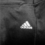 Adidas  black Leggings with white Stripes.  Size xs Photo 1