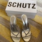Schutz Aria Mule in Prata 8 Photo 5