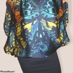 EXPRESS  satin butterfly batwing dress size medium Photo 1