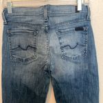 7 For All Mankind Beaded Bootcut Jean Size 25 *hemmed inseam Photo 5