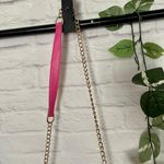Faux Leather Quilted Chain Bag Pink Photo 12