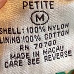 Casual Isle Vtg   Animal Print Jacket with Green Accents size M Photo 13