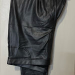 Sanctuary Black Faux Leather Pants  3X Clubwear Sexy Pleather Timeless Party NWOT Photo 0