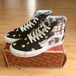 Vans  - Sk8 Hi Floral Plaid Patchwork Women 9.0 US Photo 3
