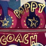 Coach  Poppy Backpack with Wide Adjustable Straps and Multicolor Vibrant Print Photo 5