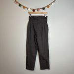 Lost + Wander  high rise houndstooth paper bag pants Photo 2