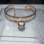 BCBGeneration  Heart Dangle Charm Cuff Photo 0