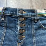 Veronica Beard Zynan Stripe Waist Denim Shorts Size 24 Photo 5