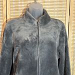 Faded Glory  Gray Fleece Zip Front Sweatshirt Jacket Very Soft XG 16-18 Photo 2