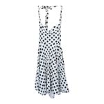 Vintage Lady Style Polka Dot Rockabilly Swing Dress / Rockabilly / Pin Up White Photo 2