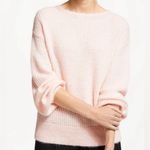 Boden Francesca Mohair Blend Knit Pullover Sweater in peachy light pink L Size L Photo 3