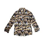 J. McLaughlin  Darcey Silk-Bend Blouse Size: L Photo 1