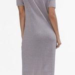 MM.LaFleur  nwot ribbed aj linen slits midi dress Photo 1