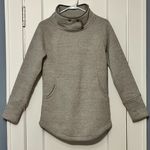 prAna  NWT thermal threads tunic jacket sweatshirt grey size XS kangaroo pocket Photo 1