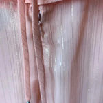 H by Halston - NEW WITH TAG HALSTON WO SZ 4 PEACH RUFFLED OPEN BACK DRESS Photo 9