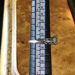 Natural Arizona Peridot Sterling Silver Ring Size 6 Green Photo 2