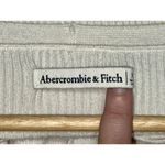 Abercrombie & Fitch Cream White Knit Long Sleeve V-Neck Cardigan Sweater Size XS Photo 2