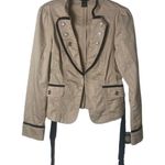 White House | Black Market  SZ 2 band jacket with removable belt Photo 1