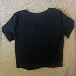 Front Twist Pearl Cropped Short Photo 1