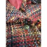 Coldwater Creek M  Multi color Tweed Blazer Photo 2
